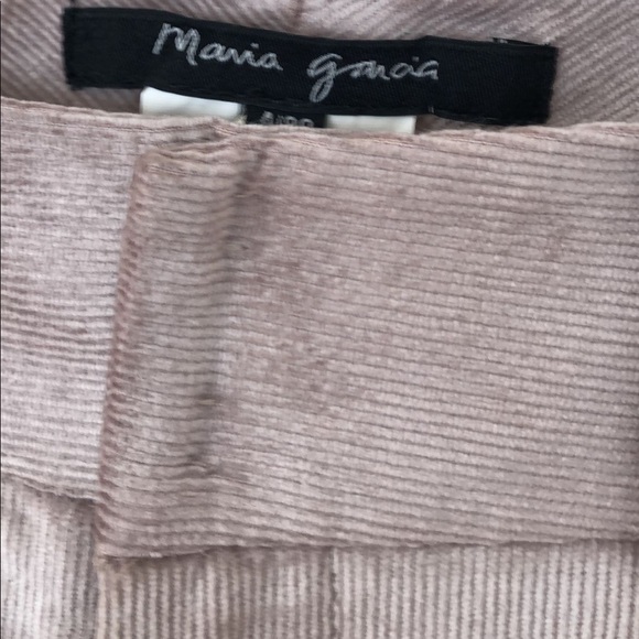 Maria Garcia Women’s Pants Corduroy Metallic Skinny Striped Sides Soft Cotton 6 - Picture 3 of 6